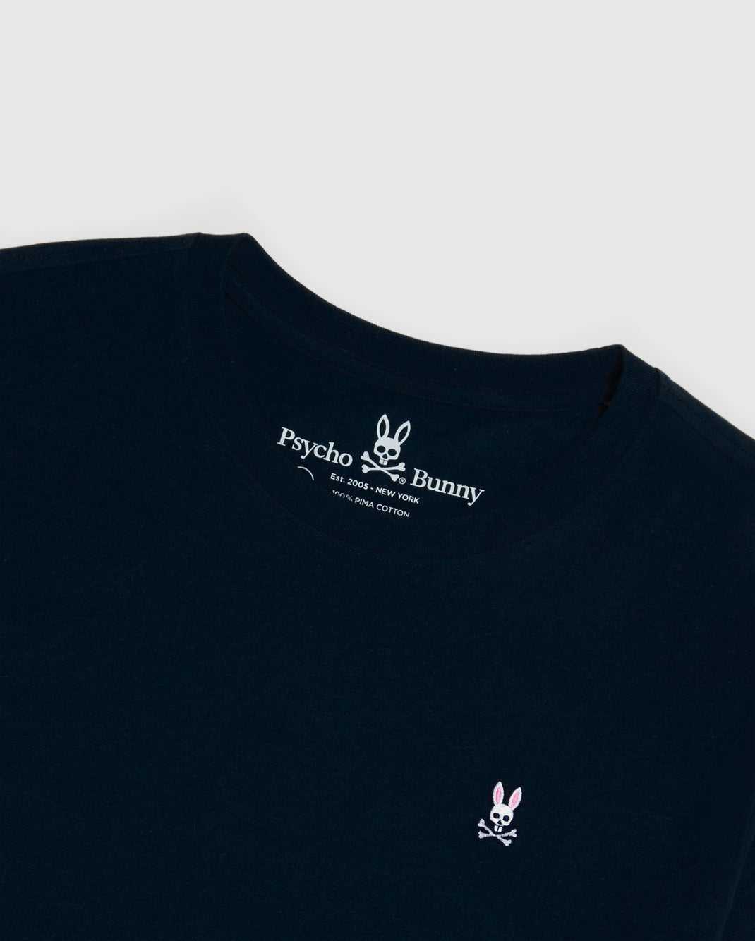 Tees Psycho Bunny Classic Crew Neck Tee Bleu Marine Homme | TPC-77292153